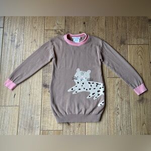 Bonnie Jean Cat Tunic Sweater size 5